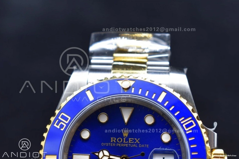 YG Blue 904L King Contemporary Edition Submariner Steel 1129 Ceramic SS 116613 LB Best 1:1 0112